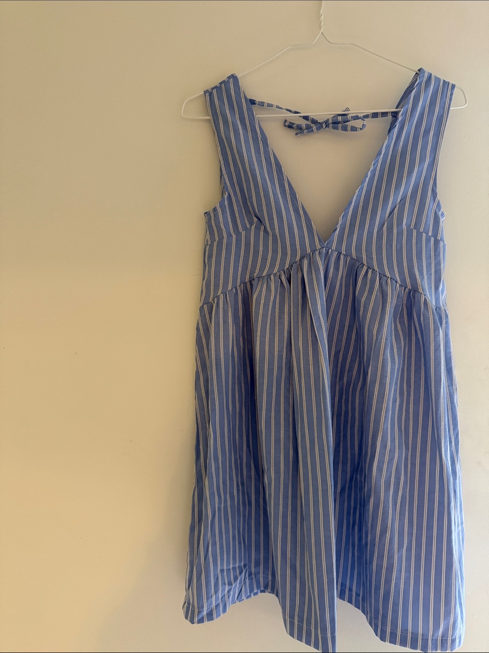 Asos - Blue and White Striped Summer Dress
